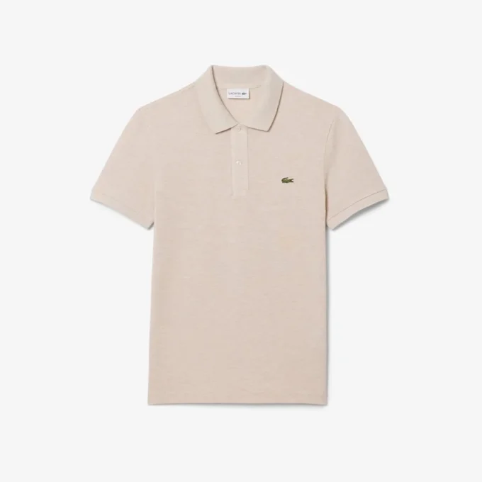 Polo L.12.12 Piqué de corte ajustado para hombre