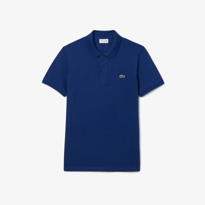 Polo L.12.12 Piqué de corte ajustado para hombre