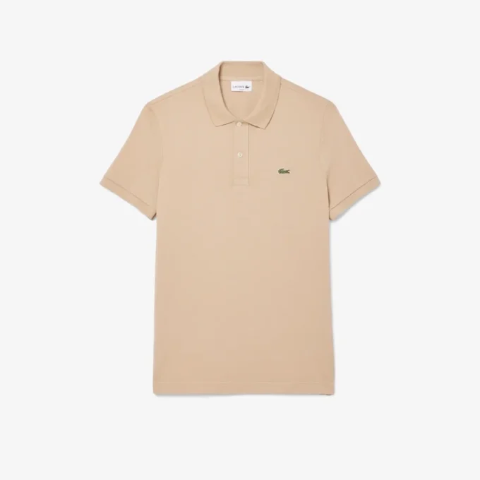 Polo L.12.12 Piqué de corte ajustado para hombre