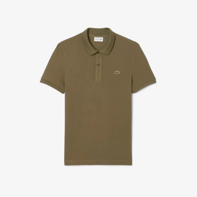 Polo L.12.12 Piqué de corte ajustado para hombre