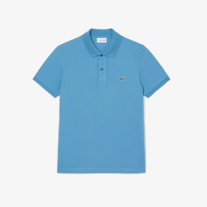 Polo L.12.12 Piqué de corte ajustado para hombre