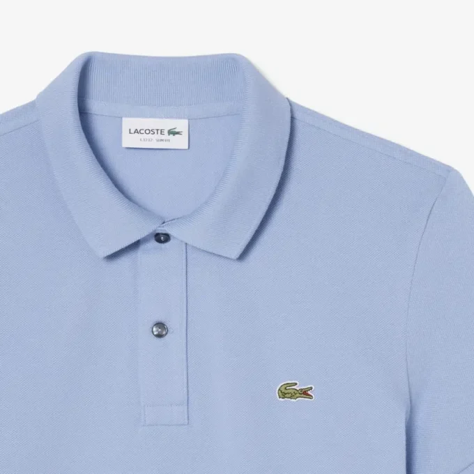 Polo L.12.12 Piqué de corte ajustado para hombre