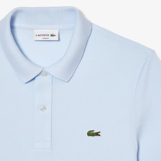 Polo L.12.12 Piqué de corte ajustado para hombre