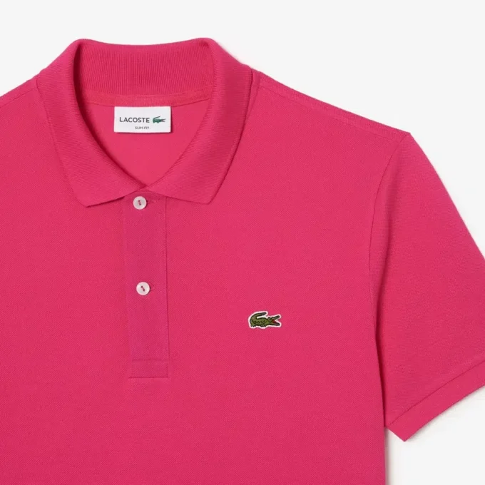 Polo L.12.12 Piqué de corte ajustado para hombre