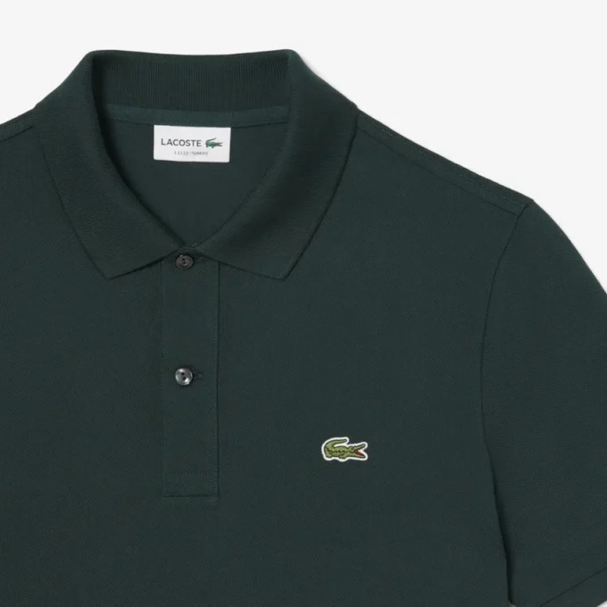 Polo L.12.12 Piqué de corte ajustado para hombre