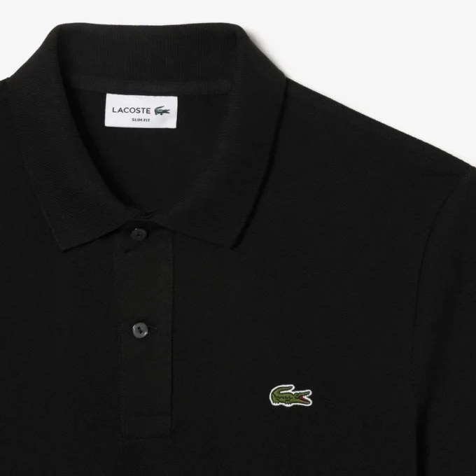 Polo L.12.12 Piqué de corte ajustado para hombre