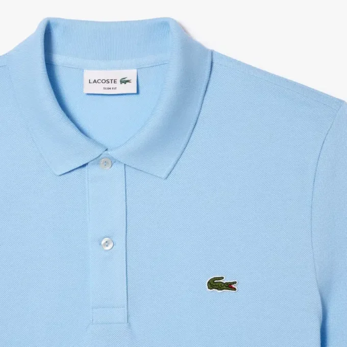 Polo L.12.12 Piqué de corte ajustado para hombre