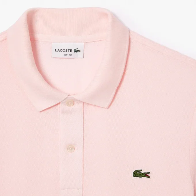 Polo L.12.12 Piqué de corte ajustado para hombre