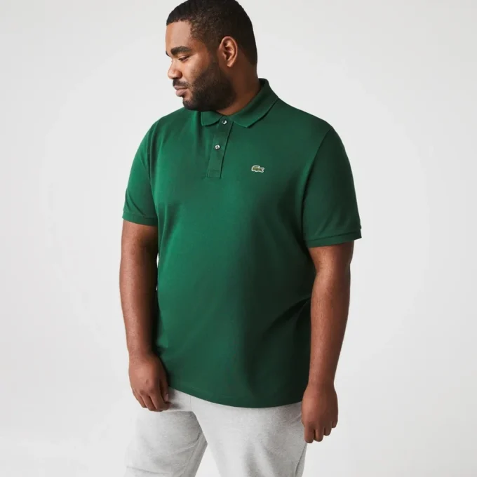 Polo L.12.12 Piqué de corte ajustado para hombre