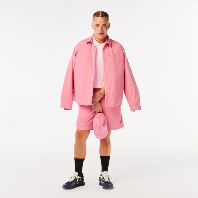 Polo L.12.12 Piqué de corte ajustado para hombre