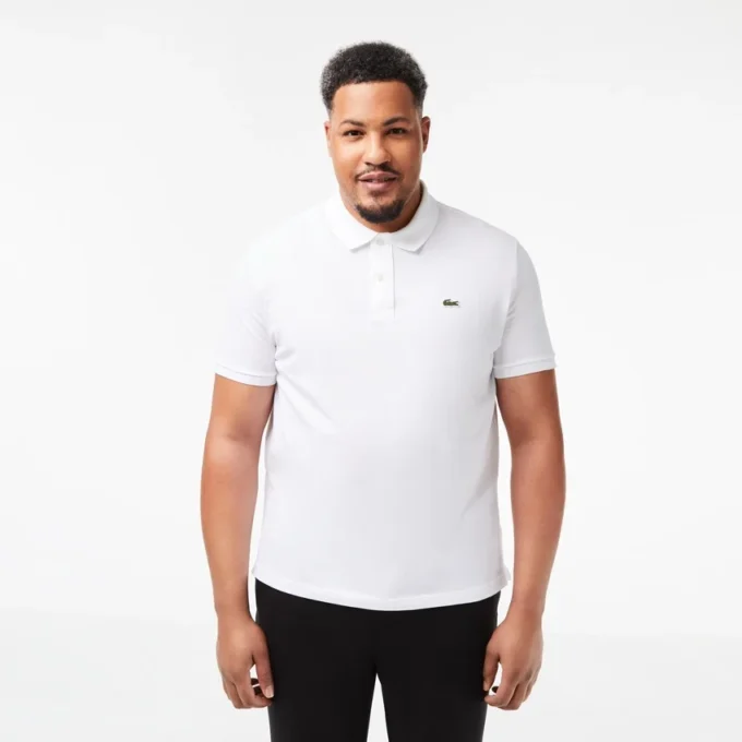 Polo L.12.12 Piqué de corte ajustado para hombre