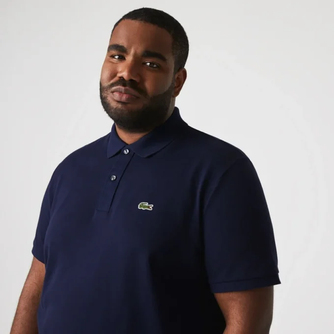 Polo L.12.12 Piqué de corte ajustado para hombre