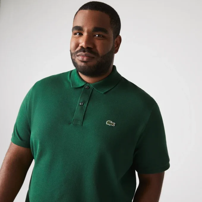 Polo L.12.12 Piqué de corte ajustado para hombre