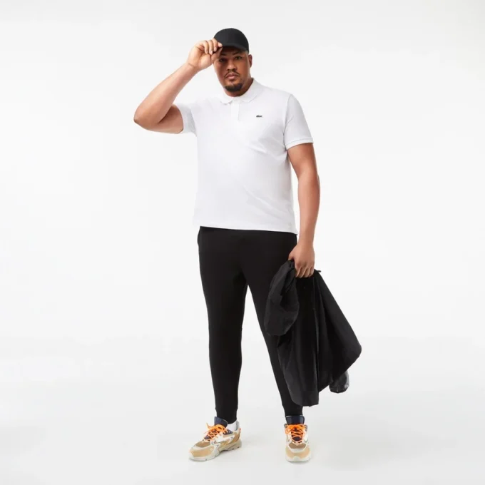 Polo L.12.12 Piqué de corte ajustado para hombre