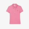Polo L.12.D de mujer, corte ajustado y elástico, con tejido piqué