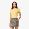 Polo L.12.D de mujer, corte ajustado y elástico, con tejido piqué