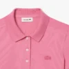 Polo L.12.D de mujer, corte ajustado y elástico, con tejido piqué