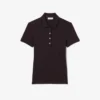 Polo L.12.D de mujer, corte ajustado y elástico, con tejido piqué