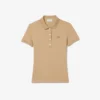 Polo L.12.D de mujer, corte ajustado y elástico, con tejido piqué