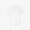 Polo L.12.D de mujer, corte ajustado y elástico, con tejido piqué