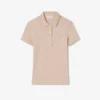 Polo L.12.D de mujer, corte ajustado y elástico, con tejido piqué