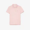 Polo L.12.D de mujer, corte ajustado y elástico, con tejido piqué