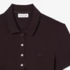 Polo L.12.D de mujer, corte ajustado y elástico, con tejido piqué