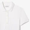 Polo L.12.D de mujer, corte ajustado y elástico, con tejido piqué