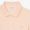 Polo L.12.D de mujer, corte ajustado y elástico, con tejido piqué