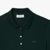 Polo L.12.D de mujer, corte ajustado y elástico, con tejido piqué