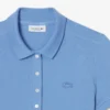 Polo L.12.D de mujer, corte ajustado y elástico, con tejido piqué