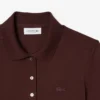 Polo L.12.D de mujer, corte ajustado y elástico, con tejido piqué
