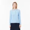 Polo L.12.D de mujer, corte ajustado y tejido elástico