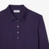 Polo L.12.D de mujer, corte ajustado y tejido elástico