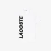 Polo Lacoste Movement estampado para hombre, corte regular