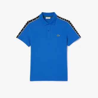 Polo Mini Piqué elástico de corte regular para hombre