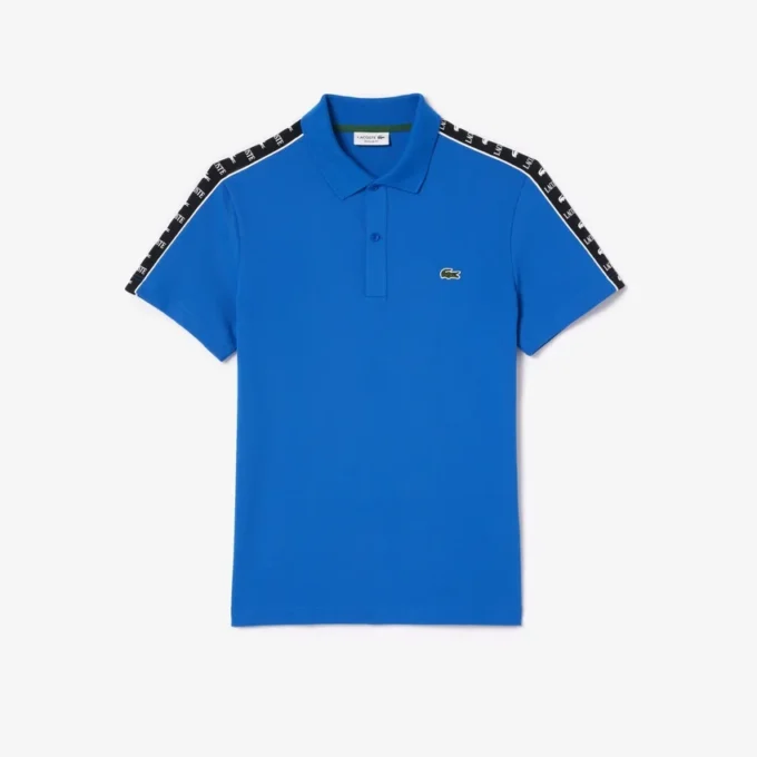 Polo Mini Piqué elástico de corte regular para hombre