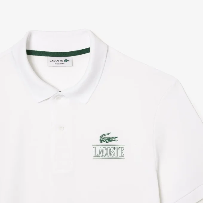 Polo Mini Piqué elástico de corte regular unisex