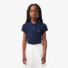 Polo Mini Piqua con cuello festoneado para niño