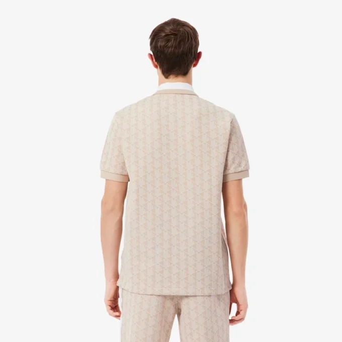 Polo Monogram de corte clásico para hombre