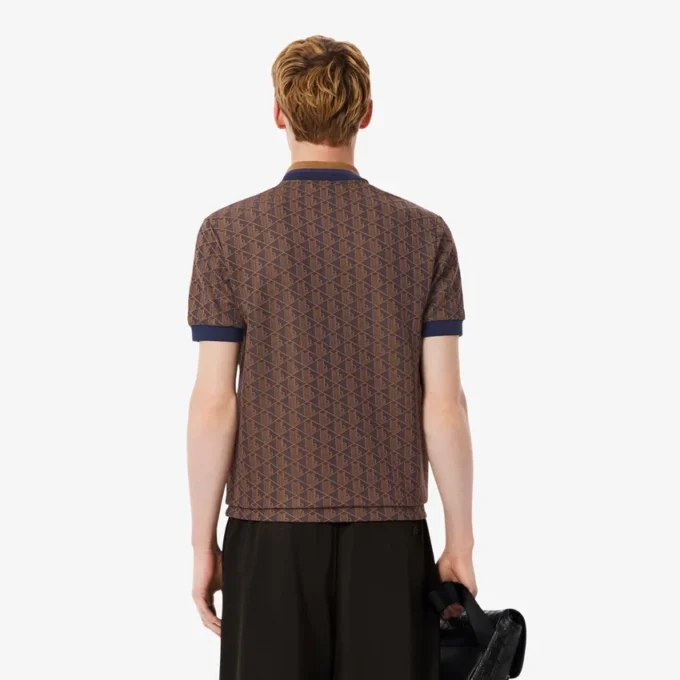 Polo Monogram de corte clásico para hombre