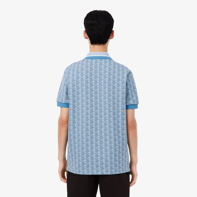 Polo Monogram de corte clásico para hombre