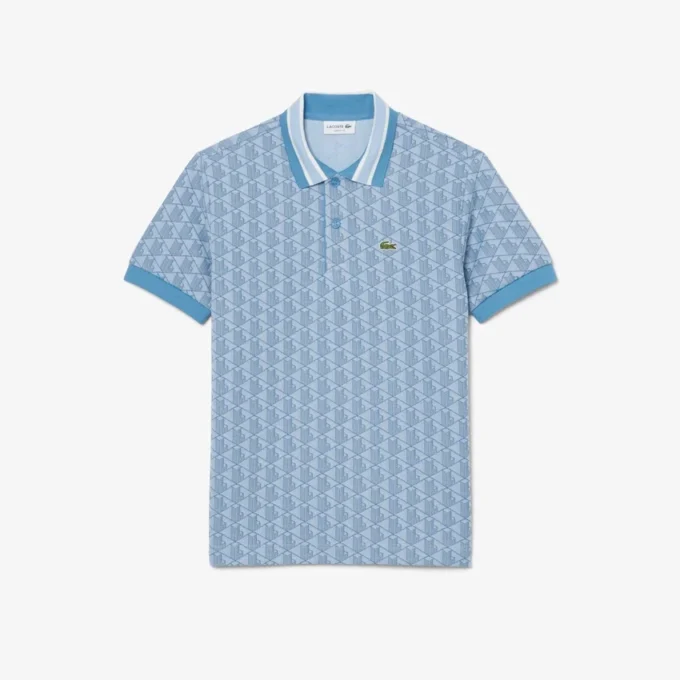 Polo Monogram de corte clásico para hombre