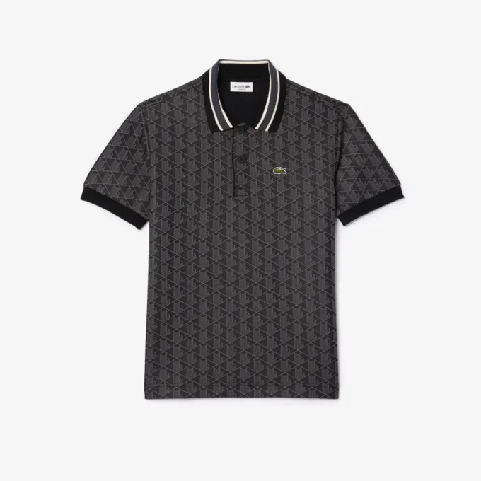 Polo Monogram de corte clásico para hombre