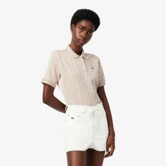Polo Monogram Slim Fit para mujer