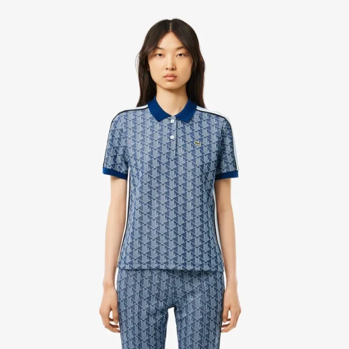 Polo Monogram Slim Fit para mujer