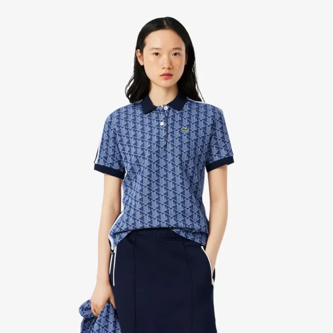 Polo Monogram Slim Fit para mujer