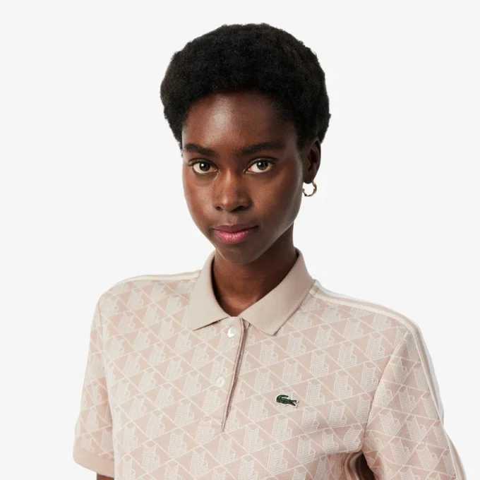 Polo Monogram Slim Fit para mujer