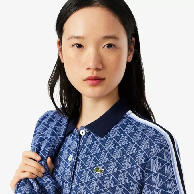 Polo Monogram Slim Fit para mujer