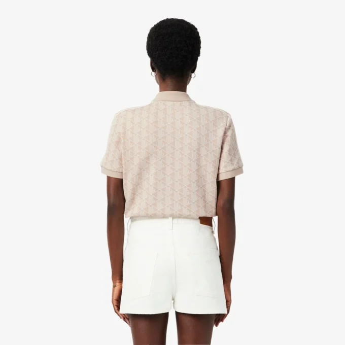Polo Monogram Slim Fit para mujer
